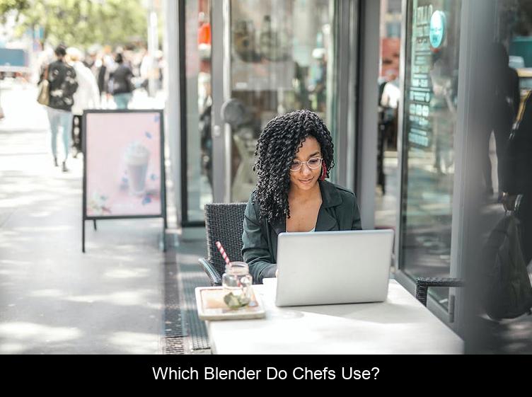 Which blender do chefs use?