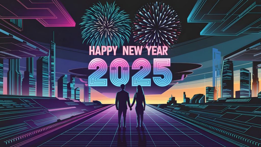 Happy new year 2025 background HD PNG images free download The Lucky