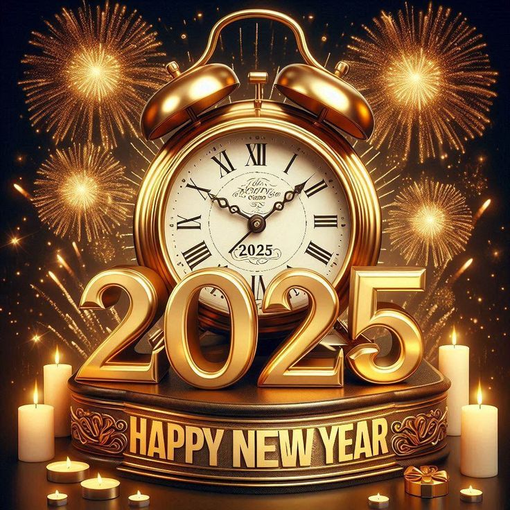 Happy new year 2025 background HD PNG images free download The Lucky